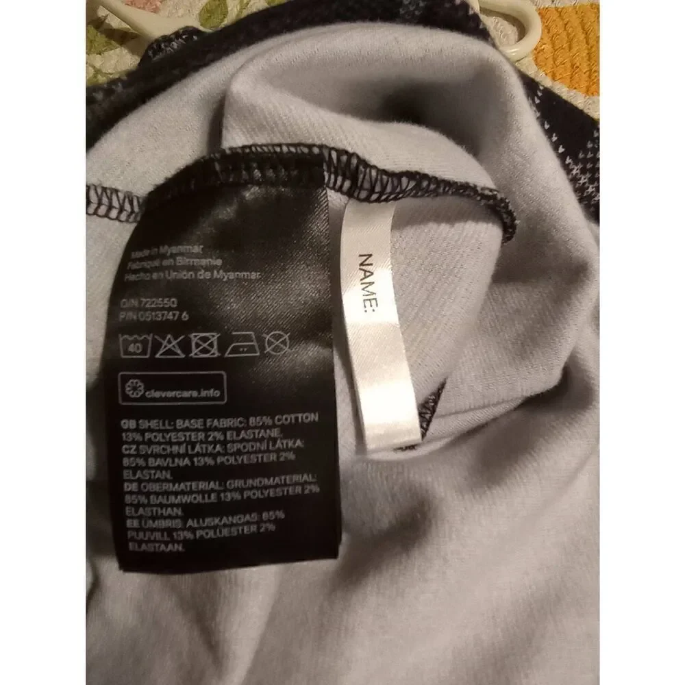 H&M plaid  girls dress